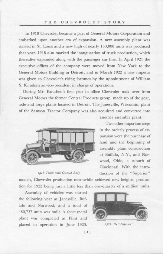 The Chevrolet Story - Published 1951 Page 27
